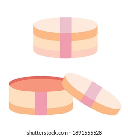 Round Gift Box with lid