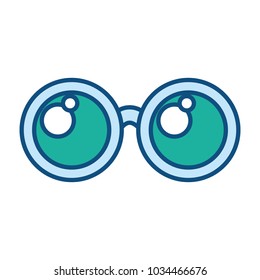 Round Glasses Icon Stock Vector (Royalty Free) 1034466676 | Shutterstock