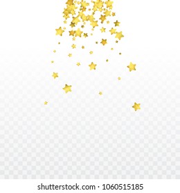 Round gold confetti. Glitter vector celebrate background. Watercolor golden sparkles and dots. Explosion backdrop. Luxury invitation card template. Falling gold confetti. Glitter background. 
