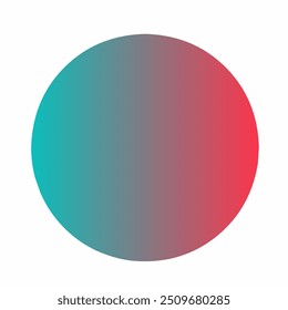 round gradient color design illustration


