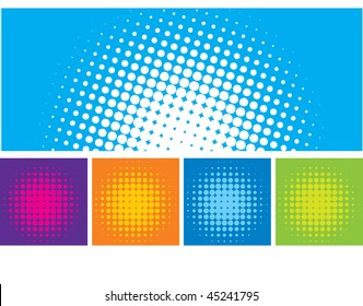 Round Halftone Pattern