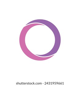 icono redondo plantilla vectorial ilustración logo diseño