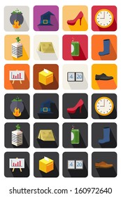 round icons set 22