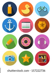 round icons set 6