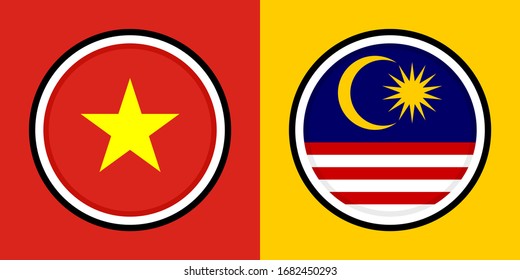 Malaysia Flag Round Images Stock Photos Vectors Shutterstock