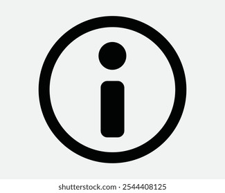 Round Info Circle Information Counter Helpdesk Help Desk Service Búsqueda FAQ Preguntas Frecuentes Preguntas Frecuentes Informative Sign Icon Shape Line Outline Black White Vector