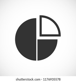 round interest vector icon 10 eps