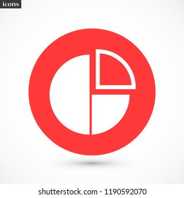 round interest vector icon 10 eps
