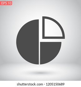 round interest vector icon 10 eps
