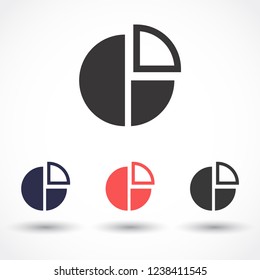 round interest vector icon 10 eps