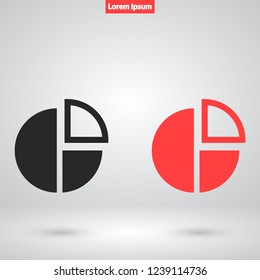 round interest vector icon 10 eps