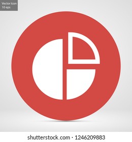 round interest vector icon 10 eps