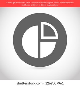 round interest vector icon 10 eps