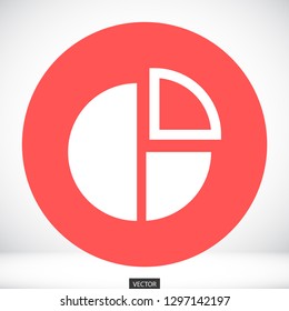 round interest vector icon 10 eps