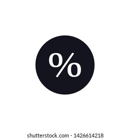round interest vector icon 10 eps , Lorem ipsum Flat design