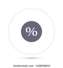 round interest vector icon 10 eps , Lorem ipsum Flat design