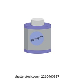 Round jar for shampoo, shower gel