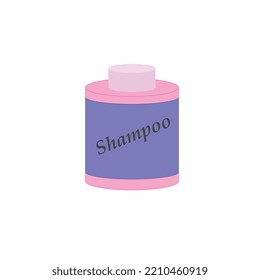 Round jar for shampoo, shower gel