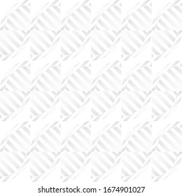 Round Leaves Abstract Seamless Pattern. Circle White abstract seamless geometric background. Art style can be used in cover design, book design, poster, cd cover, flyer, website. Vector.