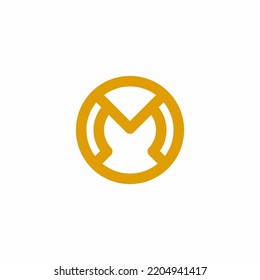 round letter M company logo