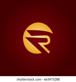 round letter R logo