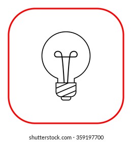 Round lightbulb