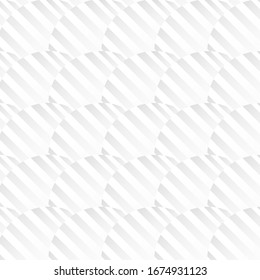 Round Line Seamless Pattern Layer. Circle White abstract seamless geometric background. Art style can be used in cover design, book design, poster, cd cover, flyer, website. Vector.