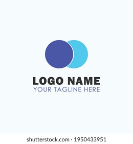Round Logo Design Business Identity Stock Vector (Royalty Free ...