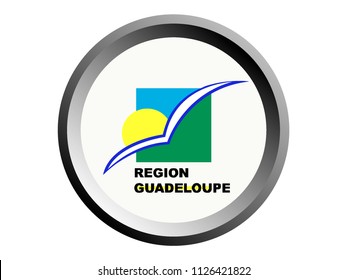 Round Logo of Guadeloupe