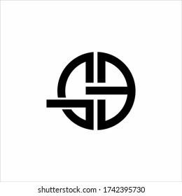 
round logo initials gb for the company