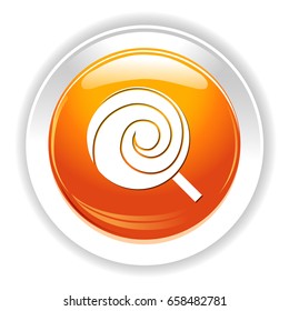 round lollipop icon