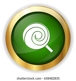 round lollipop icon