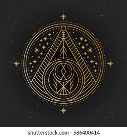 Round luxury Mandala ornament. Vintage decorative elements. Oriental pattern, vector illustration. Islam, Arabic, Indian, turkish, pakistan, chinese, ottoman motifs