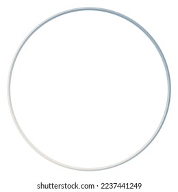 Round Magic Frame Border Vintage Romantic Element Icon for Design Greeting Card