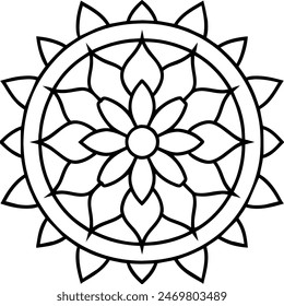 round mandala design ,GRAPHIC RESOURCE