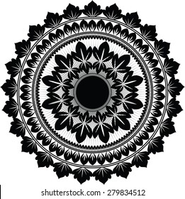 ROUND MANDALA FLOWER