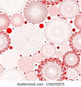 Round multicolored collection of colorful backgrounds. Sphere shapes, magic circle of drops, lines, uneven points, paint splashes, specks, tiny spots, circles. Templates of radial shapes.