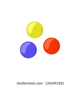 Round multi-colored lollipops icon. Element of sweet icon for mobile concept and web apps. Detailed Round multi-colored lollipops icon can be used for web and mobile