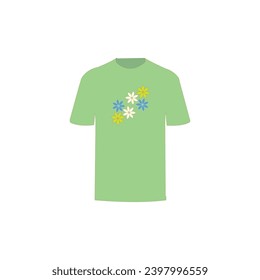 round neck and half sleeve t-shirt design