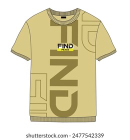 ROUND NECK TEES VECTOR FILE 