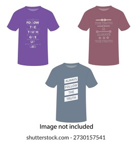 Modelo de projetos de t-shirt de pescoço redondo. Design de camisa de pescoço redondo com tipografia. Design de tipografia motivacional em camiseta. Modelos de camiseta e tipografia. Camiseta de pescoço redondo.