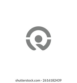 round O technology icon logo