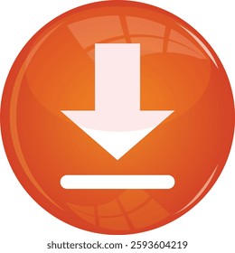 round organ download button vector file eps 