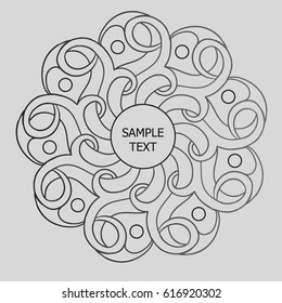 Round ornament