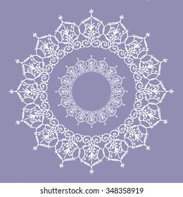 Round Ornament background eps10