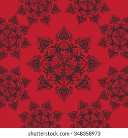 Round Ornament background eps10