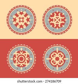 ROUND ORNAMENT : CIRCLE  01