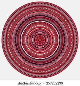Round ornament, mandala