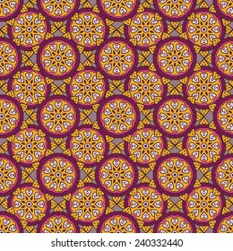Round ornament pattern