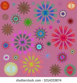 Round Ornament Pattern. Perfect cards for for decoration holiday cards, background and sites, design, birthday and other kaleidoscope, yoga, medallion, india, islam, arabic style, ottoman motifs